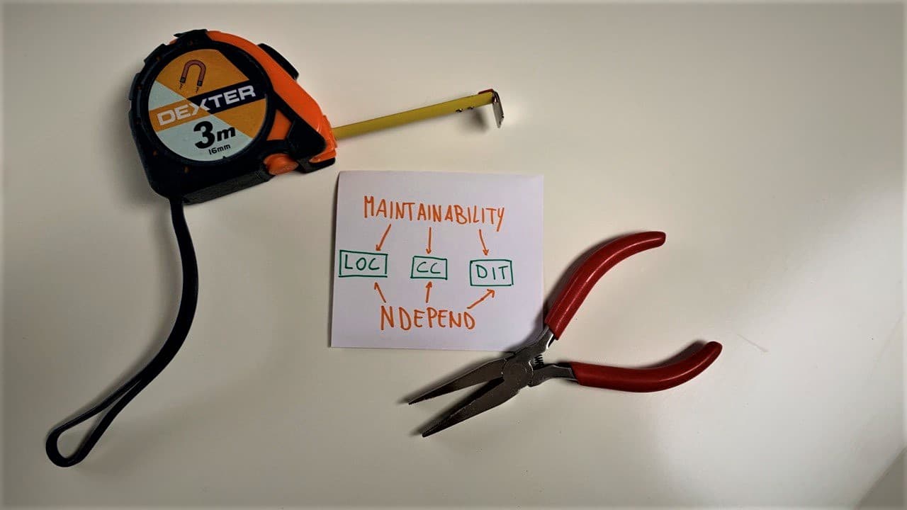 Measuring maintainability metrics with NDepend